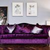 Velvet Purple Sofas (Photo 9 of 20)