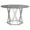 Chrome Metal Dining Tables (Photo 10 of 15)