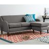 2Pc Maddox Right Arm Facing Sectional Sofas With Cuddler Brown (Photo 13 of 15)