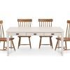 Keyed Trestle Dining Tablemagnolia Homejoanna Gaines | Wolf in Magnolia Home Taper Turned Jo's White Gathering Tables (Photo 6571 of 7825)
