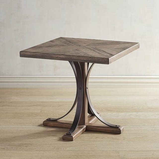 The Best Magnolia Home Shop Floor Dining Tables with Iron Trestle