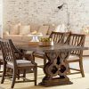 Magnolia Home Shop Floor Dining Tables With Iron Trestle (Photo 7 of 25)