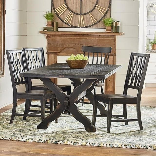 25 Ideas of Magnolia Home Sawbuck Dining Tables