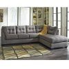 2Pc Burland Contemporary Sectional Sofas Charcoal (Photo 2 of 15)