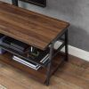 Mainstays Arris 3-in-1 Tv Stands in Canyon Walnut Finish (Photo 1 of 15)