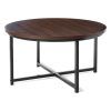 Round Coffee Tables With Steel Frames (Photo 11 of 15)