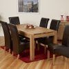 Solid Oak Dining Tables and 6 Chairs (Photo 13 of 25)