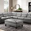 Noa Sectional Sofas With Ottoman Gray (Photo 1 of 15)