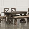 Jaxon Grey 7 Piece Rectangle Extension Dining Sets With Wood Chairs (Photo 3 of 25)