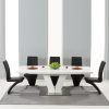 Black Gloss Extending Dining Tables (Photo 25 of 25)