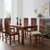 Sheesham Dining Tables and Chairs (Photo 4 of 25)