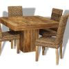 Rattan Dining Tables and Chairs (Photo 23 of 25)