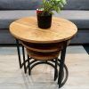 Coffee Tables of 3 Nesting Tables (Photo 6 of 15)