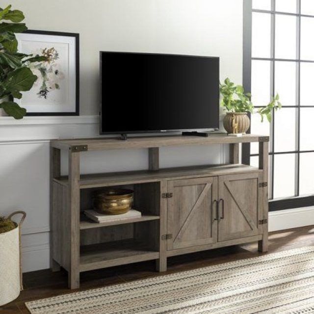 2024 Latest Delphi Grey Tv Stands