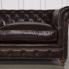 Mansfield Cocoa Leather Sofa Chairs (Photo 2 of 25)