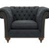 Mansfield Graphite Velvet Sofa Chairs (Photo 16 of 25)