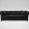 Chesterfield Black Sofas (Photo 15 of 20)