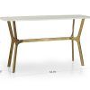 Elke Marble Console Tables With Brass Base (Photo 1 of 25)