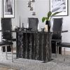 Marble Effect Dining Tables and Chairs (Photo 9 of 25)