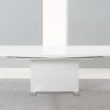 High Gloss White Extending Dining Tables (Photo 17 of 25)