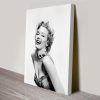 Marilyn Monroe Black and White Wall Art (Photo 18 of 20)