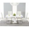 Oval White High Gloss Dining Tables (Photo 24 of 25)