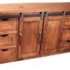 Oslo Rustic Oak Large Tv Stand Cabinet | Best Price Guarantee intended for Most Popular Rustic Wood Tv Cabinets (Photo 3904 of 7825)