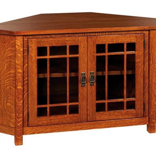 Top 20 of Wood Corner Tv Cabinets