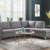 Gneiss Modern Linen Sectional Sofas Slate Gray (Photo 8 of 15)