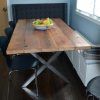 Dining Tables With Metal Legs Wood Top (Photo 18 of 25)