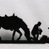 Western Metal Art Silhouettes (Photo 7 of 20)
