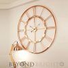 Abstract Metal Wall Art With Clock (Photo 10 of 15)