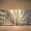 Large Abstract Metal Wall Art (Photo 3 of 20)