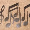 Music Note Art for Walls (Photo 14 of 20)