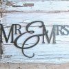 Mr and Mrs Wall Art (Photo 1 of 20)