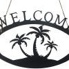 Vintage Metal Welcome Sign Wall Art (Photo 7 of 15)