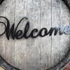 Vintage Metal Welcome Sign Wall Art (Photo 4 of 15)