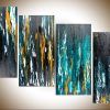 Black and Teal Wall Art (Photo 1 of 20)