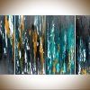 Teal and Black Wall Art (Photo 8 of 20)