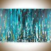 Turquoise and Black Wall Art (Photo 5 of 20)
