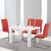 Red Gloss Dining Tables (Photo 17 of 25)