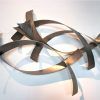 Abstract Metal Sculpture Wall Art (Photo 2 of 15)