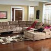 Jackson 6 Piece Power Reclining Sectionals With  Sleeper (Photo 21 of 25)