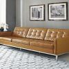 Mid Century Modern Leather Sectional (Photo 6 of 20)