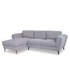 Dulce Mid-Century Chaise Sofas Light Gray (Photo 6 of 15)