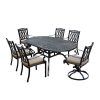 Valencia 72 Inch 7 Piece Dining Sets (Photo 12 of 25)
