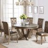 Laurent 5 Piece Round Dining Sets With Wood Chairs (Photo 22 of 25)