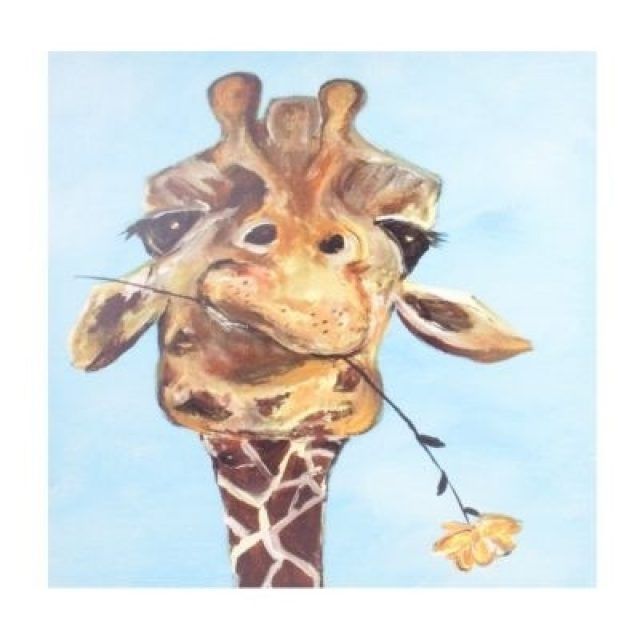 15 Best Ideas Giraffe Canvas Wall Art