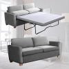 2 in 1 Gray Pull Out Sofa Beds (Photo 2 of 15)