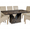 Marble Effect Dining Tables and Chairs (Photo 18 of 25)
